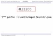 Electronique numerique HLEE205-V2 - Moodle UM
