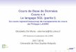 Cours de Base de Données Cours n.4 Le langage SQL (partie 