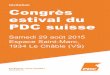 Invitation Congrès estival du PDC suisse