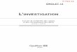 P-712-12: L'investigation. Loi sur la recherche des causes 