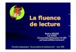 La fluence de lecture - Académie de Montpellier