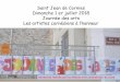 Saint Jean de Cornies Dimanche 1 er juillet 2018 Journée 