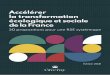 Accélérer la transformation écologique et sociale de la France