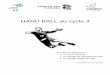 HAND BALL au cycle 3 - EPS 01