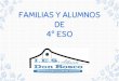FAMILIAS Y ALUMNOS DE 4º ESO - IES Don Bosco