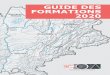 GUIDE DES FORMATIONS 2020 - architectes