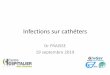 Infections sur cathéters - occitanie.ars.sante.fr