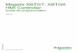 Magelis XBTGT, XBTGK HMI Controller - Guide de programmation