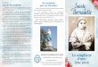 La vie de sainte Bernadette Sainte Bernadette Soubirous 