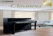 Pianos numériques Yamaha Séries CLP, CSP & CVP