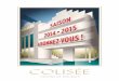 Colisée - Théâtre de Roubaix - Saison 2014 • 2015
