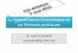 La Gouvernance Economique et les finances publiques