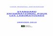 STANDARD INTERNATIONAL POUR LES LABORATOIRES