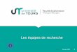 Les équipes de recherche - pharma.univ-tours.fr