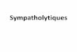 Sympatholytiques - الموقع الأول للدراسة 