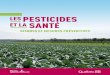 Les pesticides et la santé - Risques et mesures préventives