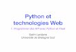 Python et technologies Web