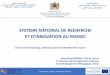 SYSTÈME NATIONAL DE RECHERCHE - satelit-project.com
