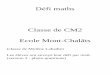 Défi maths - Académie de Créteil