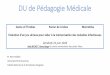 DU de Pédagogie Médicale - sorbonne-universite.fr