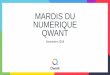 MARDIS DU NUMERIQUE QWANT - ac-aix-marseille.fr