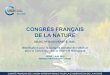 CONGRÈS FRANÇAIS DE LA NATURE - UICN France