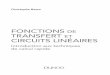 FONCTIONS DE TRANSFERT CIRCUITS LINÉAIRES