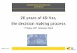 Espace documentaire 20 years of 4D-Var, the decision 