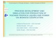 PROCESS DEVELOPMENT AND SIMULATION FOR PRODUCTION …