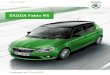 Škoda Fabia RS - Notice utilisation voiture