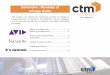 Sommaire : Montage et mixage Audio - CTM Group