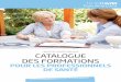 UNITÉ DE SANTÉ PUBLIQUE CATALOGUE DES FORMATIONS