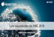 Les nouveautés de FME 2018 - veremes.com