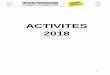 ACTIVITES 2018 - FISU