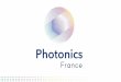 Analyse de la production - Photonics France