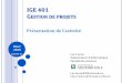 IGE 401 GESTIONDEPROJETS