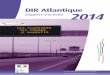 DIR Atlantique Rapport d’activité 2014