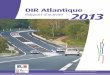 DIR Atlantique Rapport d’activité 2013