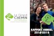 RAPPORT ANNUEL 2018-2019 - Le Grand Chemin