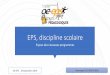EPS, discipline scolaire
