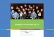Rapport d’activités 2017 - Espace Environnement