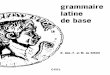 Grammaire latine de base - archive.org