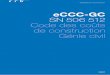 eCCC-GC SN 506 512 Code des coûts de construction Génie civil