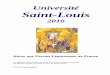 Université Saint-Louis - Vive le Roy