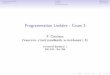 Programmation Linéaire - Cours 3