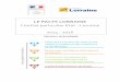 Contrat particulier Etat - Lorraine 2014 - 2016