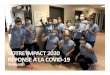 VOTRE IMPACT 2020 RÉPONSEÀ LA COVID-19