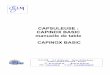 CAPSULEUSE : CAPINOX BASIC manuelle de table CAPINOX BASIC