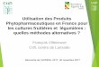 Utilisation des Produits Phytopharmaceutiques en France 