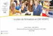 Le plan de formation en CAP ATMFC - Espace pédagogique